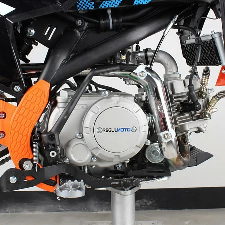 Питбайк Regulmoto SPITFIRE PRO 19/16, 140cc (Черный/ оранжевый, , 204813-1)