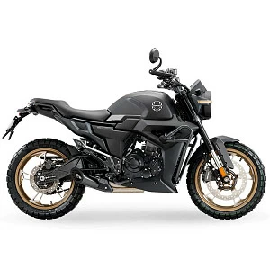 Мотоцикл ZONTES ZT200-G1 (4T ZT163ML EFI) 17/17 ПТС (черный/золотой)