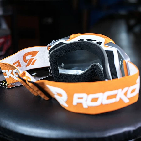 Очки кроссовые ROCKOT RM-135 прозрачная линза