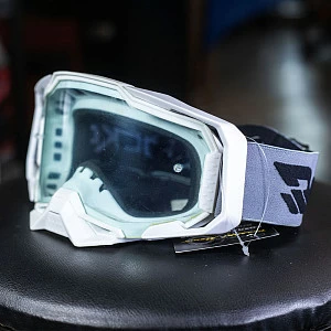 Очки кроссовые ROCKOT RM-147 прозрачная линза (бел)