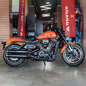 Мотоцикл QJ SRV 600 V2 (оранжевый) 2026г.