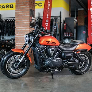 Мотоцикл QJ SRV 600 V2 (оранжевый) 2026г.