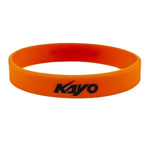 Браслет силиконовый Kayo (черный текст) 1 шт.