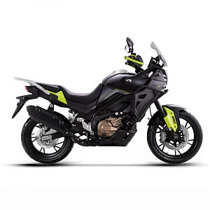 Мотоцикл QJ SVT 650 (черный/зеленый) 2026г