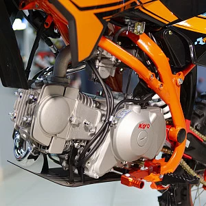 Питбайк KAYO EVOLUTION YX125EM 17/14 KRZ (механ. сцепл., эл. стартер 2022 г.)