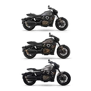 Мотоцикл QJ SRV 600 V4 (черный/серебристый)