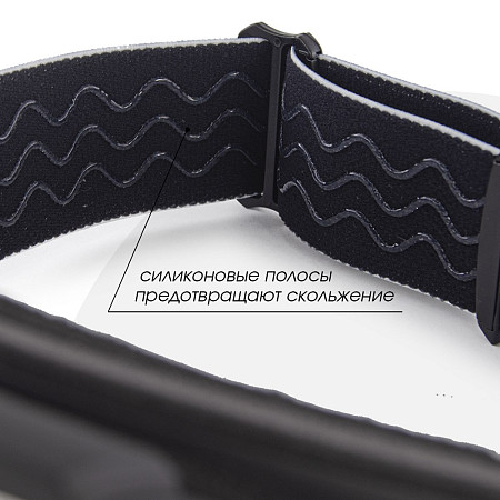 Очки для мотокросса ATAKI SELECT прозрачная линза (черн)